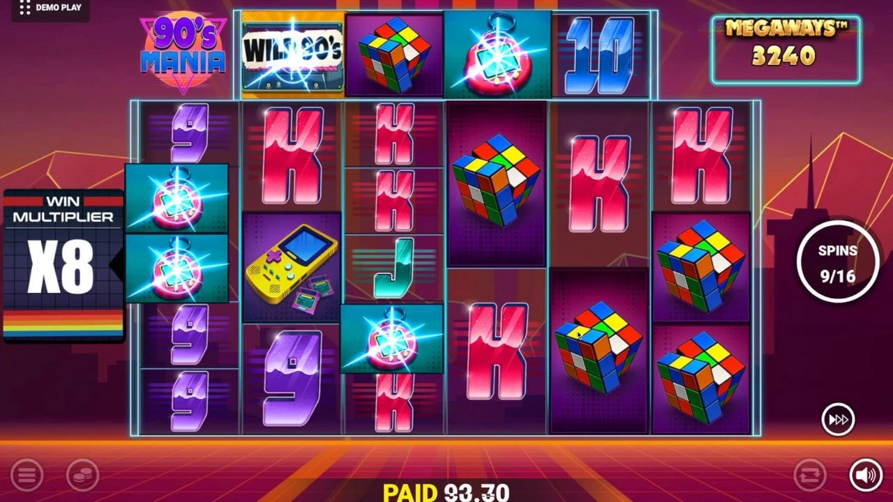 90s Mania Megaways Slots 
